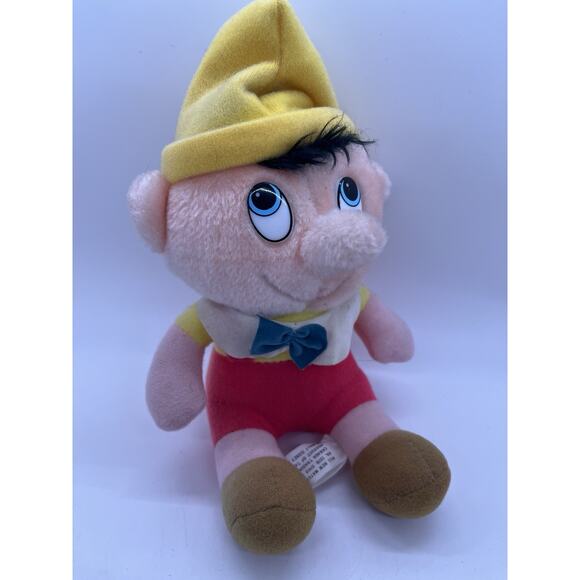 Vintage 80’s Walt Disney Animated Film Classic PINOCCHIO Stuffed Plush - Picture 6 of 6